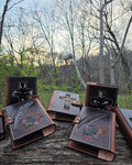 Stained Bible Cover FRONT & BACK - Mallard, Turkey, & White Tail