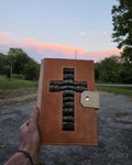 Natural Bible Cover FRONT & BACK - Mallard, Turkey, & White Tail